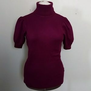 Short sleeve turtle neck
